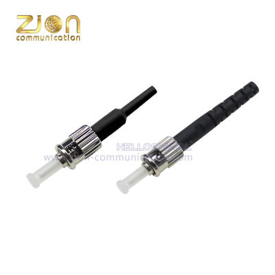 ST Series Fiber Optic Connector with Ceramic Ferrule and Pre-polished Design for Reliable Performance