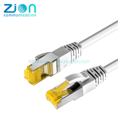 Cat 7 S/FTP Patch Cord with 1000MHz Bandwidth and Bare Copper Conductors for High-Speed Networking