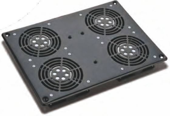 120 × 120 × 38 Fan Size SPCC Cold Rolled Steel Cabinet Cooling Fan with Thermostat Control for Server Rack and Data Center