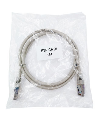 Snagless F/UTP Cat6 Shielded Patch Cable with PVC/LSZH Jacket Available in 10 Colors