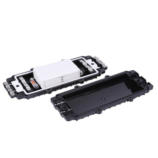 ABS Fiber Optic Horizontal Splice Closure with 48 Cores IP68 Protection and Mechanical Seal for Secure Cable Connections