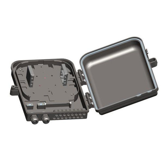 16 Core Fiber Optical Terminal Box with ABS+PC Material and IP55 Protection for Fttx Networks
