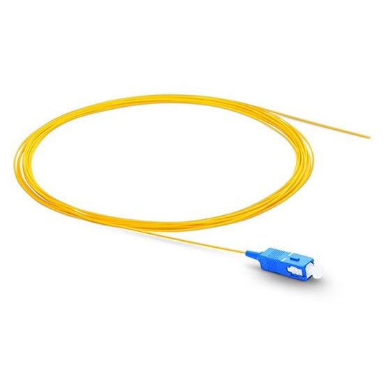 SC UPC Simplex G.652.D Single Mode PVC 0.9mm Fiber Optic Patch Cord for High Performance Connectivity