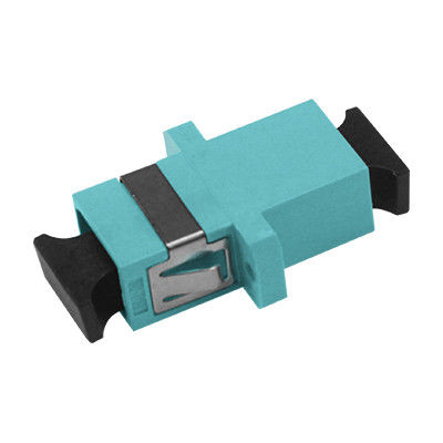 SC OM3 SX Fiber Optic Adapter with Ceramic Sleeve and Low Insertion Loss for Wide Operating Temperature