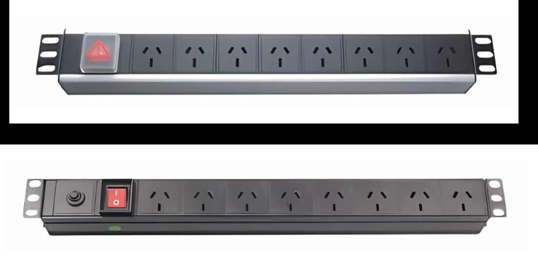 ZION Standard Rack PDU with 1U Form Factor Aluminium Housing and 60kg Loading Capacity for Data Centers